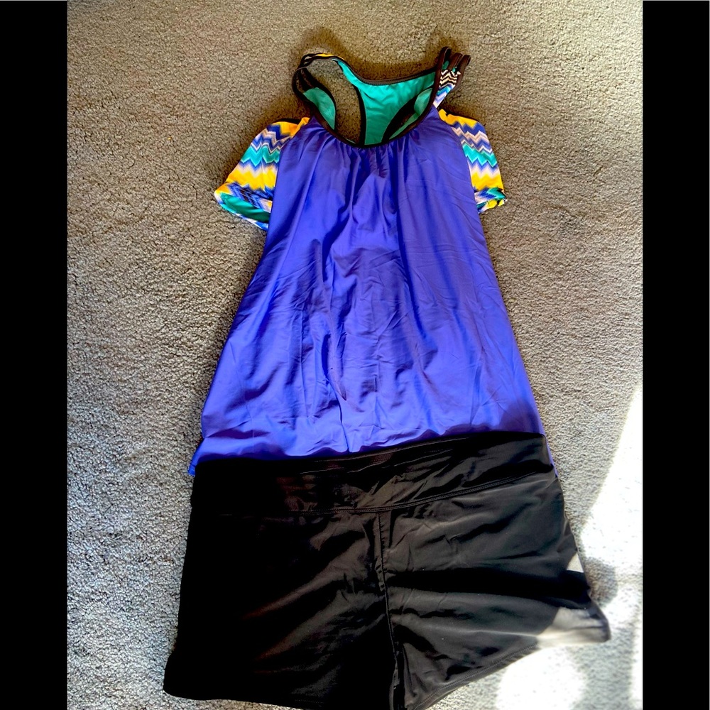 Women’s Tankini 2 piece swimsuit. XXL.